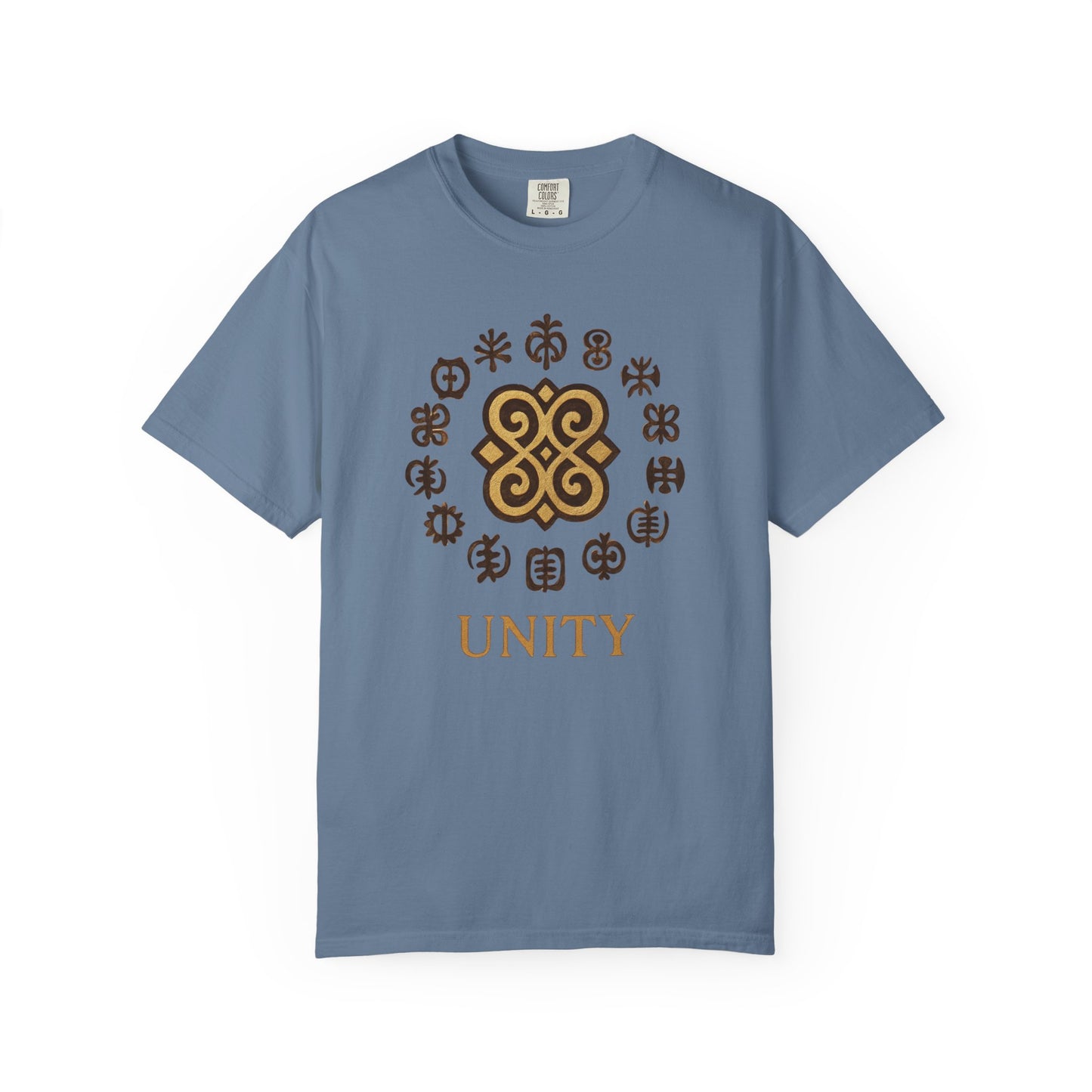 Unity Unisex Garment-Dyed T-shirt, Casual Wear, Gift for Friends, Cultural Inspiration, Celebration of Togetherness