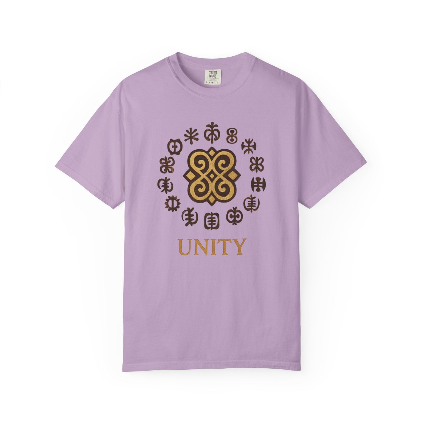 Unity Unisex Garment-Dyed T-shirt, Casual Wear, Gift for Friends, Cultural Inspiration, Celebration of Togetherness